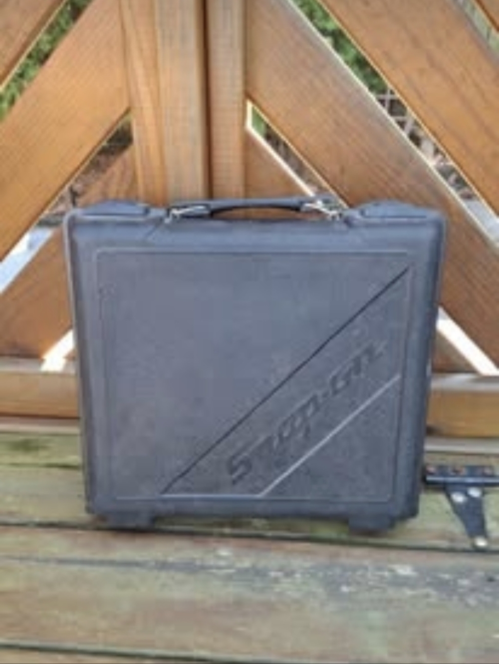 Vintage Snap On Plastic Portable Drill Case *CASE ONLY*